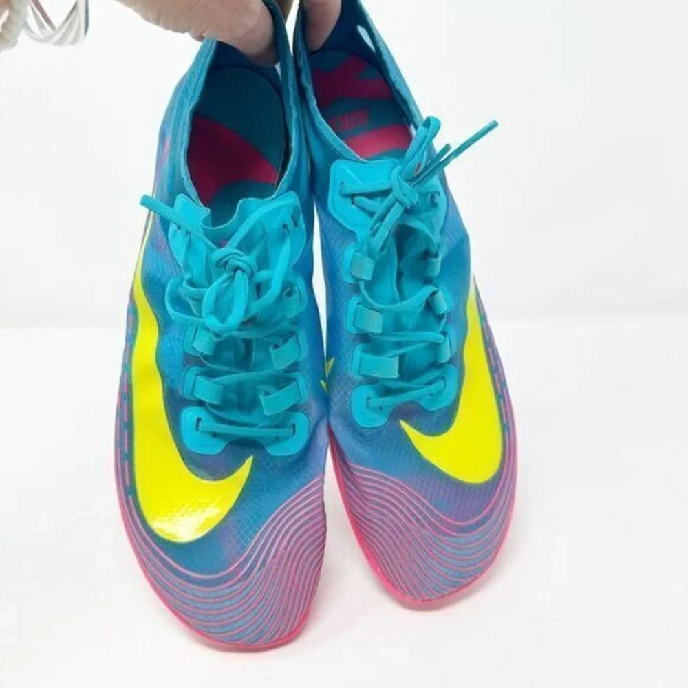 NIKE Men's Victory XC 5 Lakeside Opti Yellow Track w/ Spikes‎ AJ0847-402 Size 12